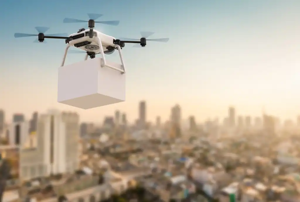 drone delivery package future