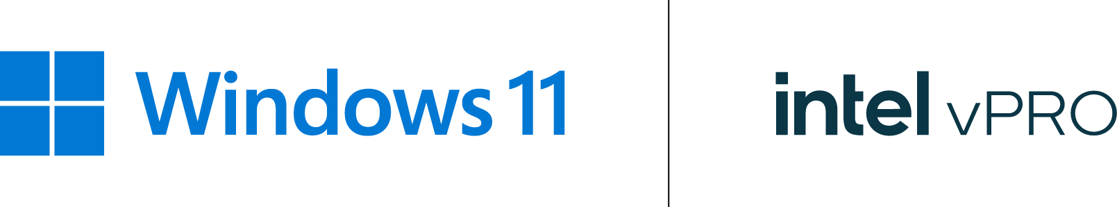 Microsoft and Intel logo